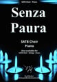 Senza Paura SAB choral sheet music cover